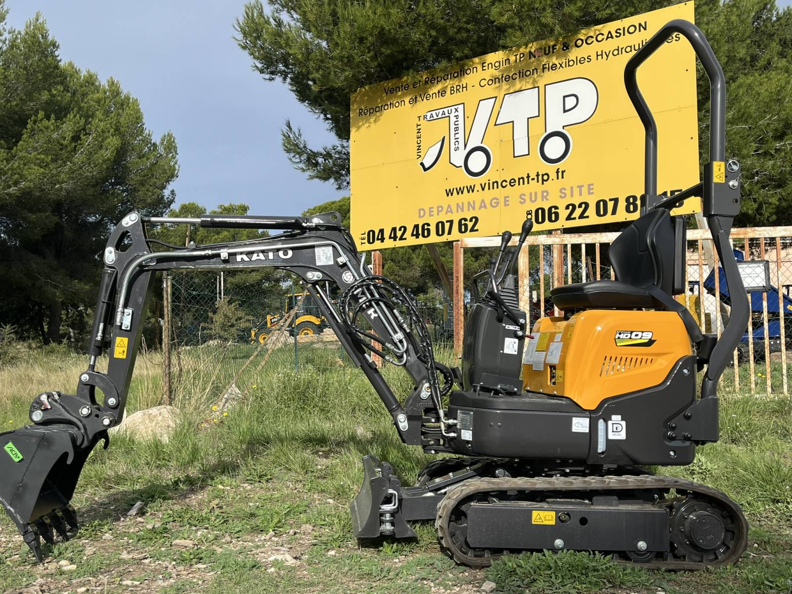 Mini Pelle Neuve KATO IMER 9V5 – 950Kg