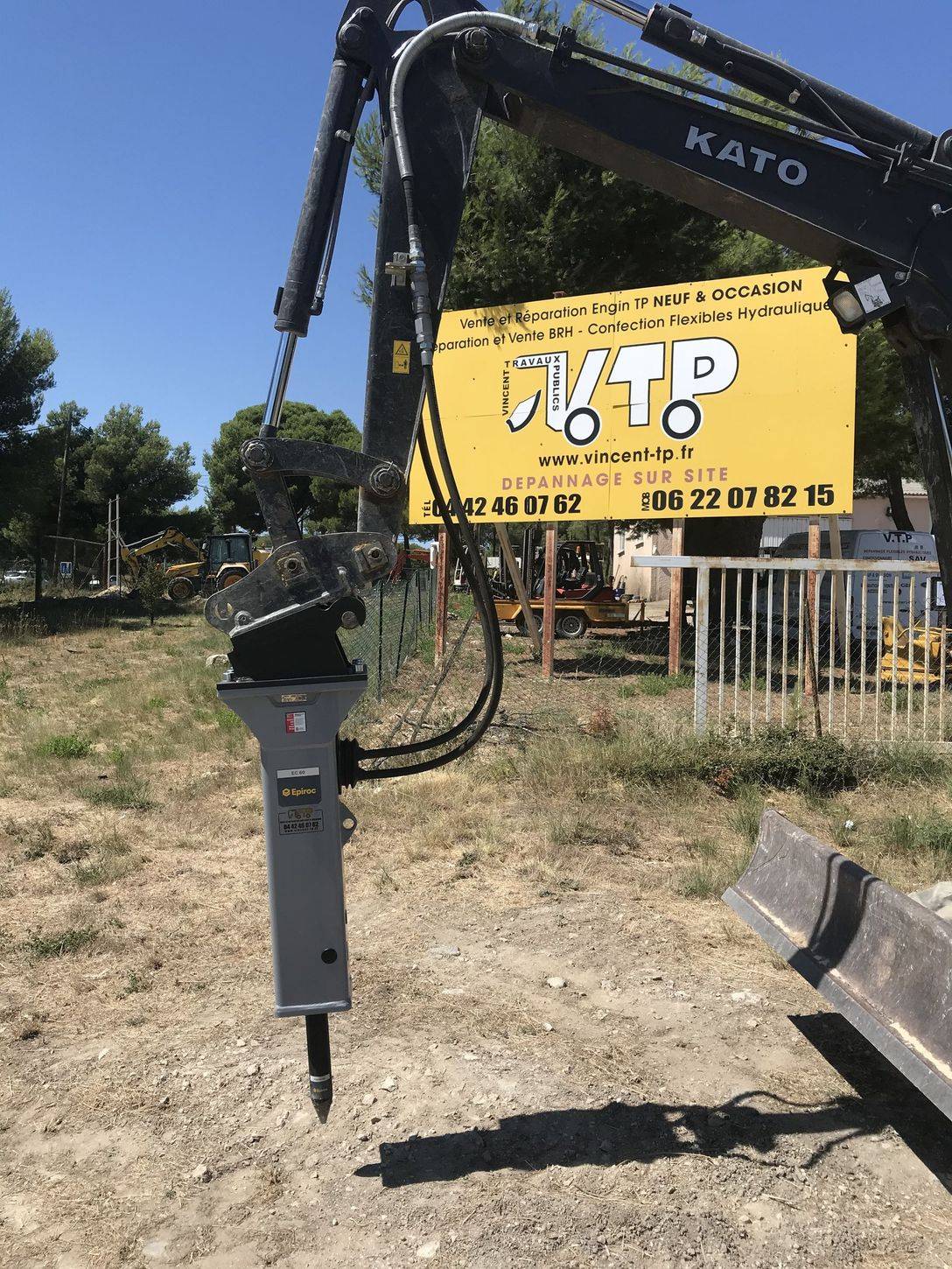 BRH epiroc atlas copco 13 mini pelle