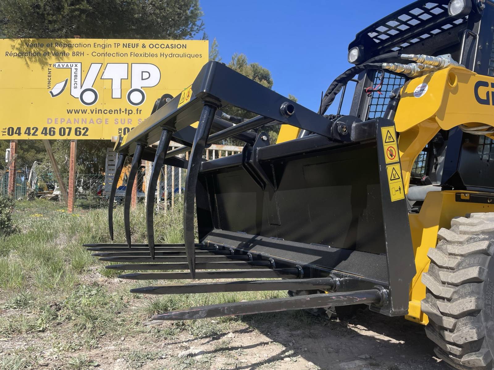 Fourche Agricole à Grappin