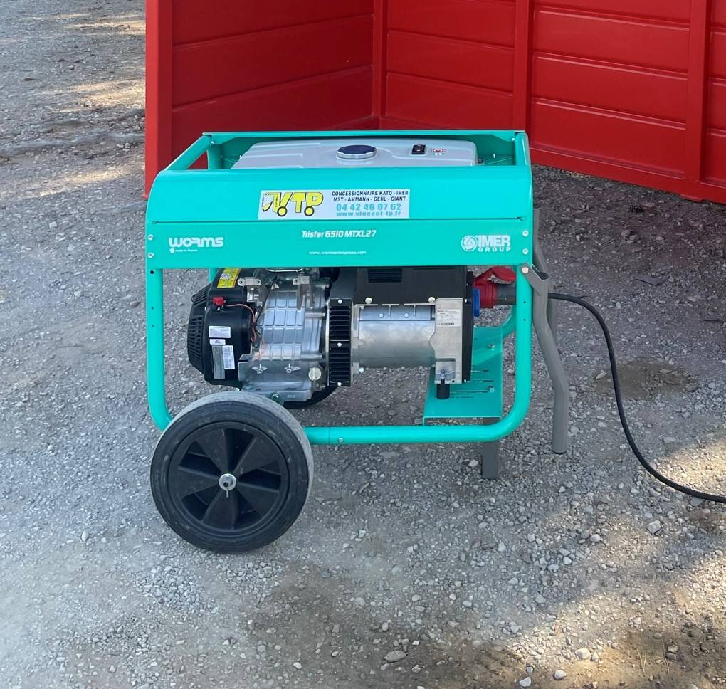 Groupe Electrogène IMER TRI 6510 MTXL27