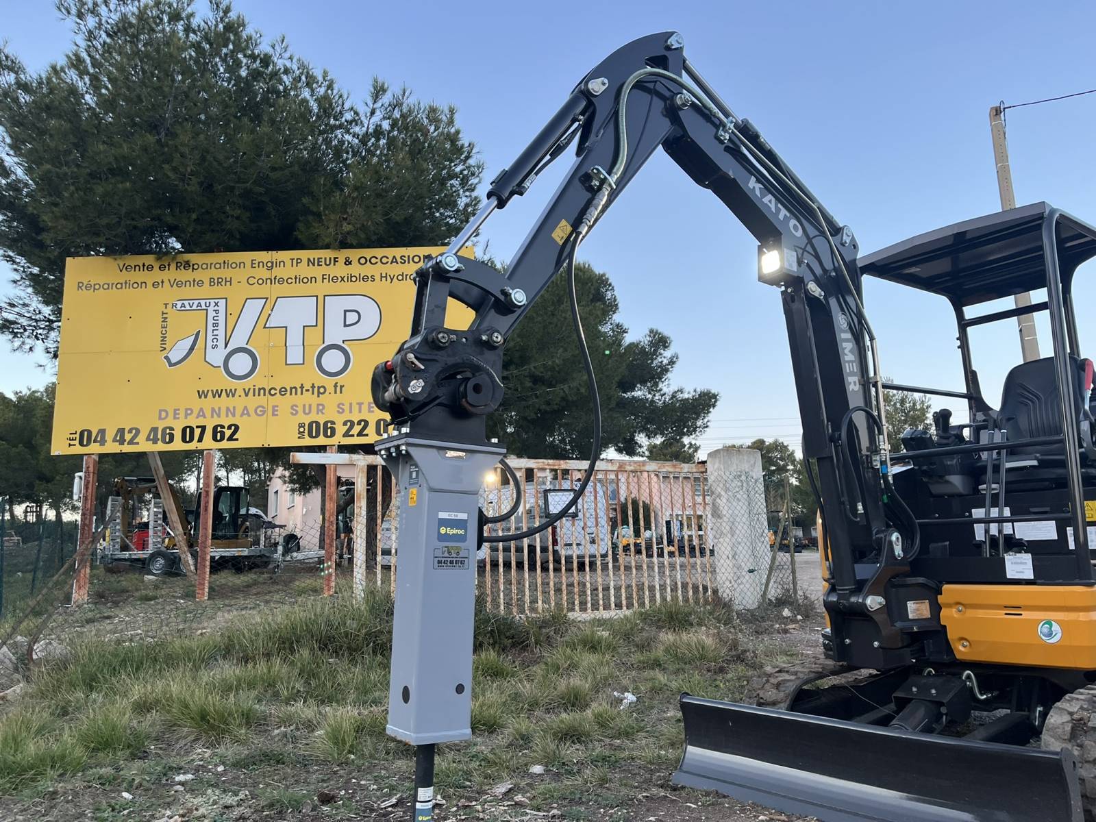 BRH Brise Roche Hydraulique EPIROC EC50T