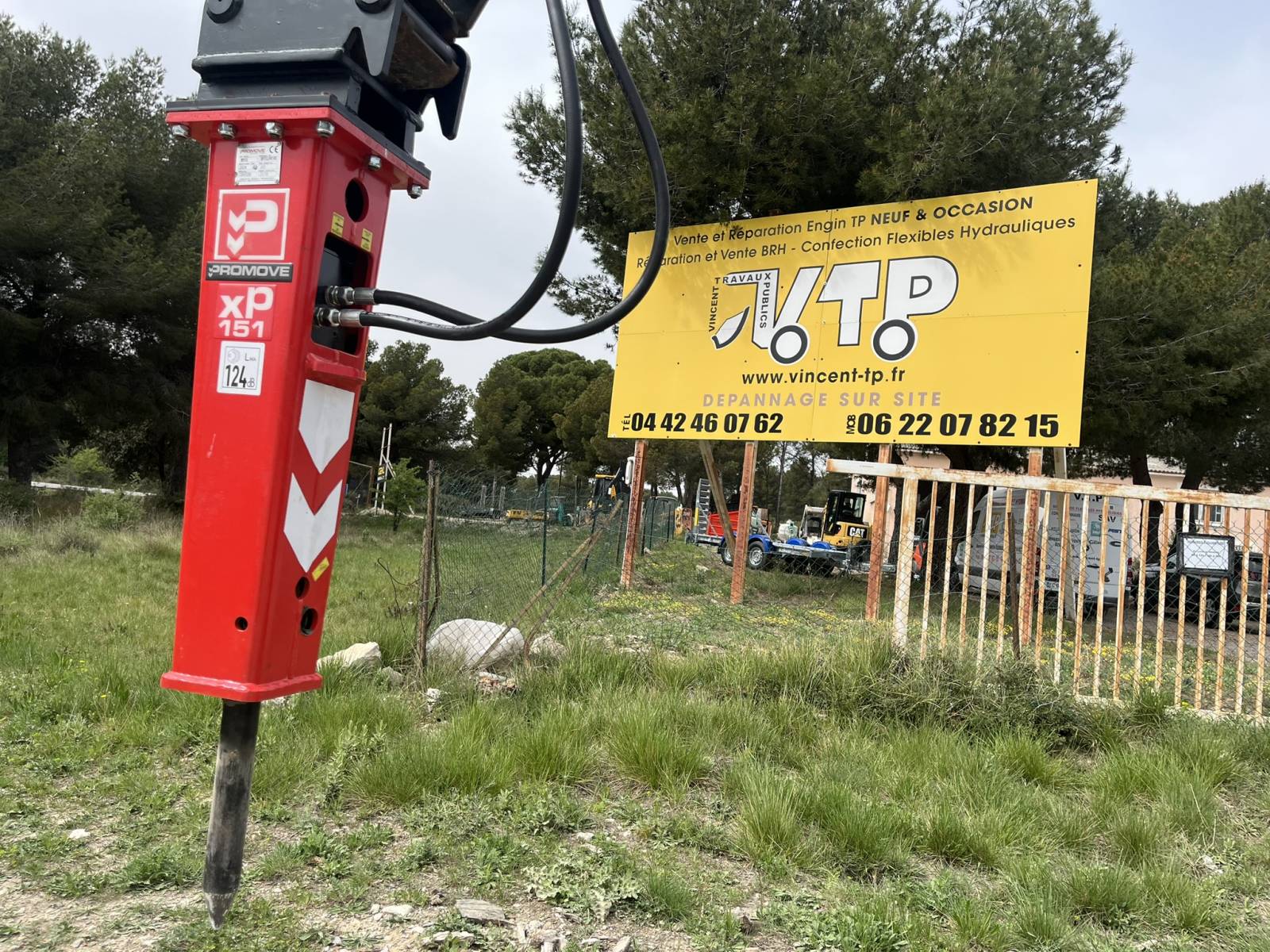 BRH Brise Roche Hydraulique PROMOVE XP 151