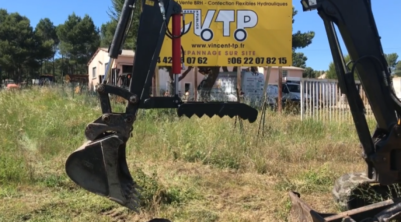 Pouce Hydraulique pour Mini pelles