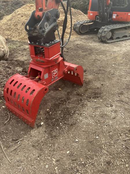 Pince de tri PROMOVE SG4.6 pour pelle 5 à 6 Tonnes