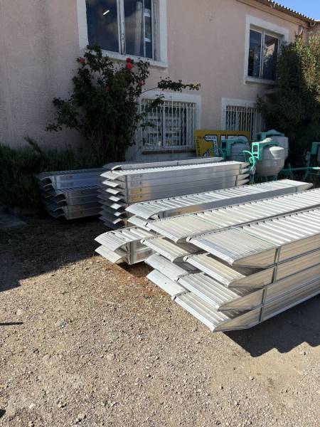 Rampes aluminium de chargement