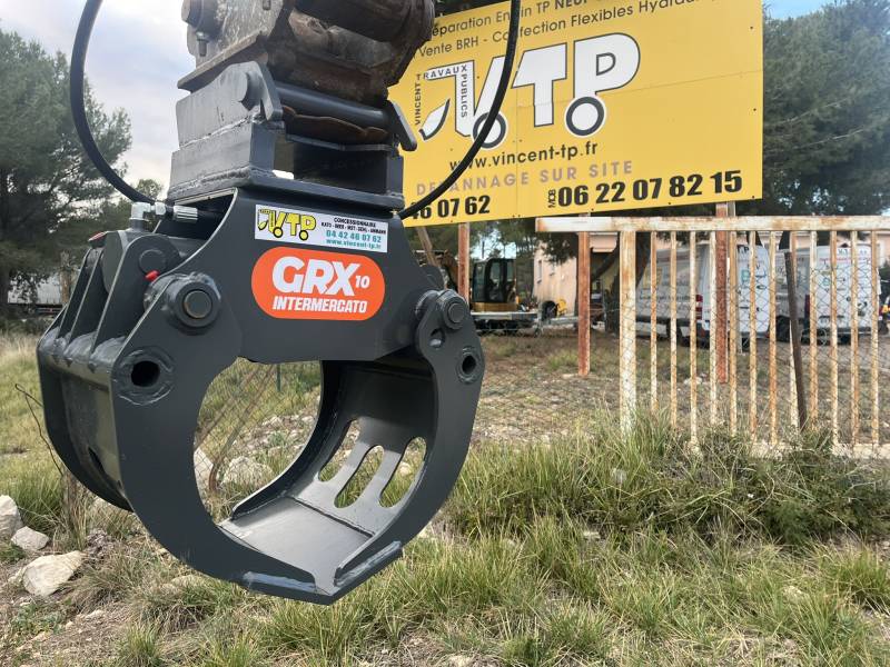 Pinces de Tri pour mini pelle 1,5 à 3 Tonnes