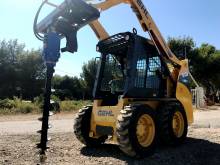 Tarière mini pelle chargeur VTP KOMATSU IHI IMER 13 MARSEILLE
