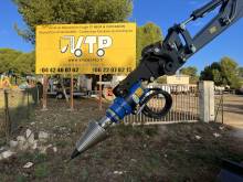 Fendeuse à bois sur moteur tarière