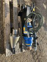 Fendeuse à bois sur moteur tarière