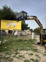 Godet malaxeur à béton BM200 pour pelle 5 à 7 tonnes