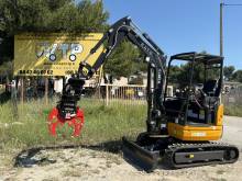 Croc béton PROMOVE CP210 utilisé sur mini-pelle pour démolition urbaine à La Ciotat 13600.