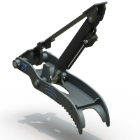 Pouce de manutention hydraulique pour mini pelle 2 à 4 tonnes